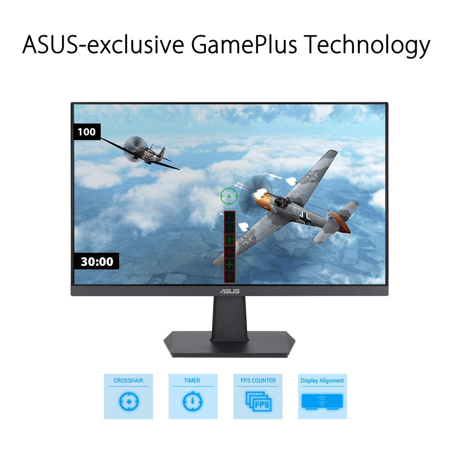 Monitor 24" – IPS Full HD, 100 Hz, 1 ms, HDMI, Luz Azul Baja