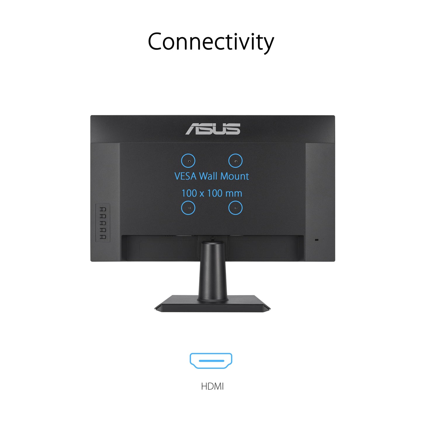 Monitor 24" – IPS Full HD, 100 Hz, 1 ms, HDMI, Luz Azul Baja